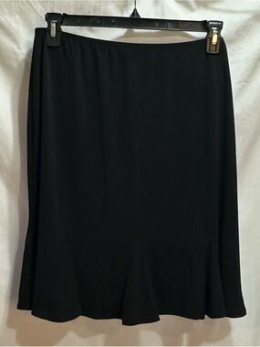 Bay Studio Black Midi A-Line Skirt